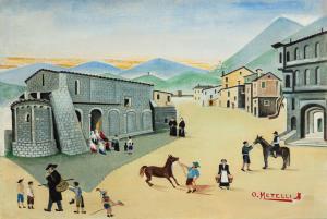 METELLI Orneore 1872-1938,Senza titolo (Le Sanctuaire),Finarte IT 2024-12-03