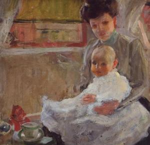 METHFOSSER HERMAN 1873-1912,Mother and Baby,Shannon's US 2007-04-26