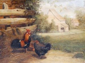 METSU Gabriel 1629-1667,Farmyard scene with chickens,Bonhams GB 2009-04-28