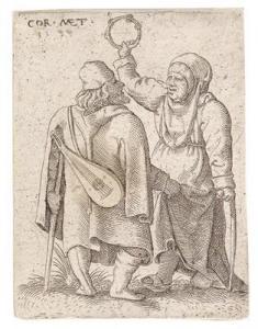 METSYS Cornelis 1510-1565,Two crippled Musicians,1538,Palais Dorotheum AT 2018-10-02