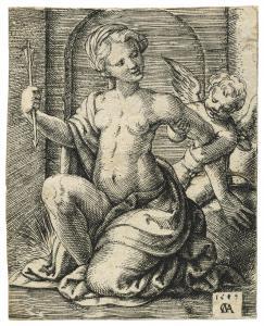 METSYS Cornelis 1510-1565,Venus and Cupid,1549,Christie's GB 2019-01-29