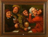 METSYS Jan 1510-1575,Les joueurs de cartes à l'auberge,VanDerKindere BE 2017-04-25