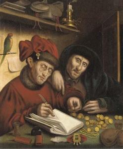 METSYS Quentin 1466-1530,The tax collectors,Christie's GB 2002-04-19