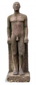 METTEL Hans 1902-1966,Standing male nude,1962,Nagel DE 2024-02-07