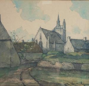 METTENHOVEN Marcel 1891-1979,Chapelle Sainte Avoye, Pluneret,Ruellan FR 2023-04-15