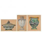 METTHEY André 1871-1920,Trois projets de pièces en céramiqu,Artcurial | Briest - Poulain - F. Tajan 2017-03-28
