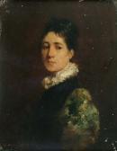 METTLING Louis 1847-1904,tete de femme,Bonhams GB 2003-11-11