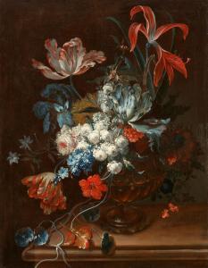 METZ Johann Martin 1717-1790,Still Life with Amaryllis, Tulips,Lempertz DE 2021-06-05