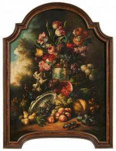 METZ Johann Martin 1717-1790,Stillleben mit Blumen und Früchten,Van Ham DE 2022-01-26