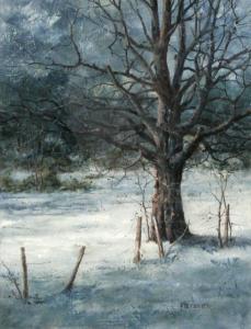 METZGER Phil 1900-1900,Winter Scene with Tree,Gray's Auctioneers US 2012-06-27