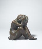 METZKES Robert 1954,Small seated woman,1978,Villa Grisebach DE 2021-08-08