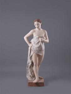 METZKES Robert 1954,Standing nude with cloth,2003,Villa Grisebach DE 2023-12-01