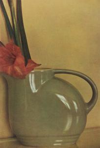 METZNER Sheila 1939,Untitled (Grey Pitcher and Gladiola),1980,Sotheby's GB 2024-04-10