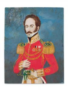 MEUCCI ANTONIO 1830,Retrato de Simón Bólivar,Duran Subastas ES 2020-03-26