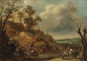 MEULENER Pieter 1602-1654,A cavalry skirmish,1644,Bonhams GB 2023-09-13