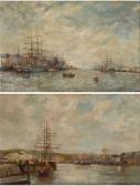 MEULLEMANS H 1800-1900,Vues portuaires,Horta BE 2011-11-14