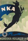 MEURLING CARL 1879-1929,NKA / NORDISKA KULLAGER A • B,1917,Swann Galleries US 2015-05-07
