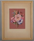 MEWHINNEY Ella K 1891-1962,Flowers,Dallas Auction US 2009-10-24