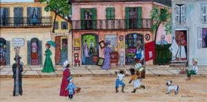 MEXIC Ann 1900,Street Scene,Hindman US 2015-09-26