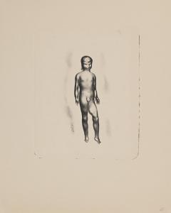MEYER AMDEN Otto Friedrich 1885-1933,Young Male Nude,1922/23,Germann CH 2023-11-29