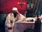MEYER Amely 1800-1900,Rabbin lisant,1898,Aguttes FR 2007-03-30