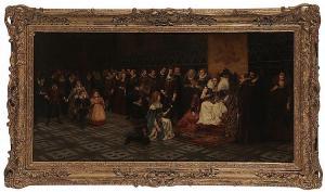 MEYER Beatrice 1800-1900,An Audience with Queen Elizabeth I at Court,1889,Brunk Auctions 2014-05-17