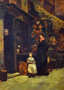 MEYER Beatrice 1800-1900,The Antique Dealer,1877,Rogers Jones & Co GB 2016-05-20