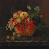 MEYER Charlotte 1800,Opstilling med frugter i en kurv,Bruun Rasmussen DK 2016-05-09