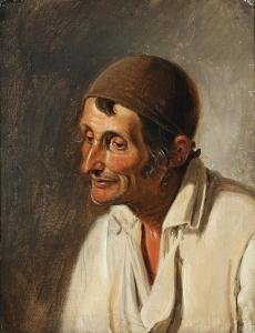 MEYER Ernst 1797-1861,An italian farmer,Bruun Rasmussen DK 2023-03-06