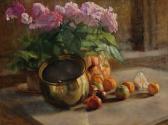 MEYER Henck 1884-1970,Still life with flowers and brass pot,Glerum NL 2010-06-14