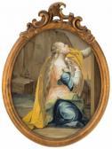 MEYER Johann Crescenz,Darstellung der trauernden Maria Magdalena unter d,1768,Schuler 2020-03-23