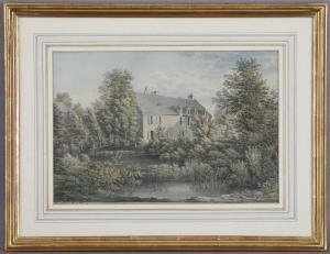 MEYER Johann Heinrich 1755-1829,Dessiné au Breuil près Blois,1791,Piguet CH 2014-03-12