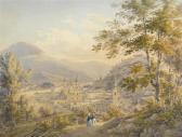 MEYER Johann Jakob 1787-1858,View of Salzburg,1840,Galerie Koller CH 2011-03-28