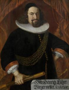 MEYER JOHANNES d J 1655-1712,Portrait of the Gentleman,1685,Galerie Koller CH 2014-03-26