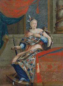 MEYER Leodegar 1718-1775,FIXE SOUS VERRE D'EPOQUE LOUIS XV,Christie's GB 2014-10-14