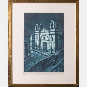 MEYER Oscar 1904,Capilla del Niño Dios,1954,Gray's Auctioneers US 2016-01-27