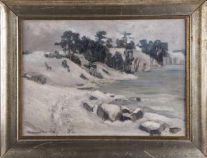 MEYER PYRITZ Immanuel 1902-1974,Winter an der Ostsee,DAWO Auktionen DE 2023-07-15