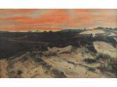 MEYER TON 1892-1984,Sunset over Dunes and Polders,1925,Capes Dunn GB 2010-06-15