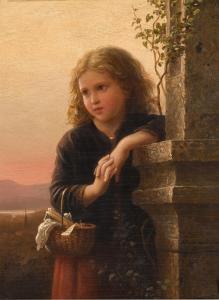 MEYER VON BREMEN Johann Georg 1813-1886,The Farm Girl,Sotheby's GB 2024-04-10
