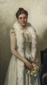 MEYER WALDECK Kunz 1859-1953,Portrait of a lady,1900,Neumeister DE 2020-12-02