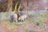 MEYERHEIM Robert Gustave 1847-1920,Cows and Sheep Grazing,Clars Auction Gallery US 2009-08-09