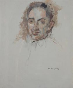 MEYEROWITZ William 1887-1981,male portrait,Ripley Auctions US 2024-03-30