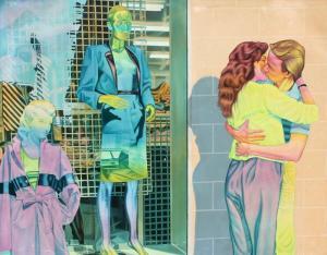 MEYERS Edd,A Kiss,1983,Ro Gallery US 2012-06-27