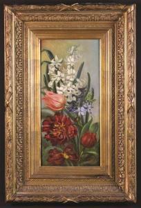 MEYLAERT Jules 1856-1920,Still Life of Flowers,1897,Wilkinson's Auctioneers GB 2016-09-25
