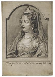 Meyssens Joannes 1612-1670,PORTRAIT OF MARGUERITE OF CONSTANTINOPLE, COUNTESS,Sotheby's 2018-01-31