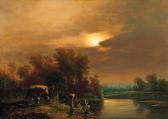MEZEY Jozsef 1823-1882,Nagybánya landscape, second half of the 19th century,Kieselbach HU 2001-10-12