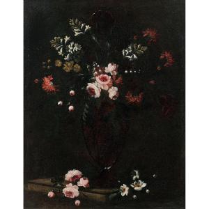 MEZZADRI Antonio 1688,Bouquet de fleurs,18th Century,Tajan FR 2018-03-22