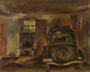 MICHA Maurice 1890-1969,Le garage,Brussels Art Auction BE 2016-03-22
