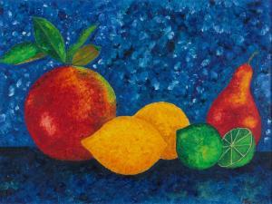 Michael Anne,STILL LIFE LEMONS & FRUIT,Ross's Auctioneers and values IE 2024-04-17