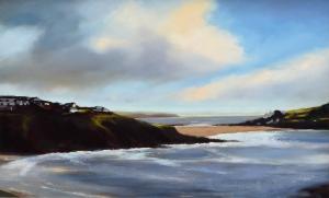 MICHAEL Ashcroft 1974,A Break in the Clouds - Bigbury on Sea, Devon,2011,Peter Wilson GB 2019-11-20